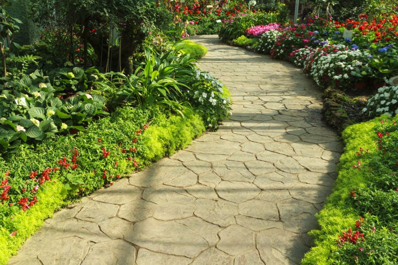 Decorative Paver Path
